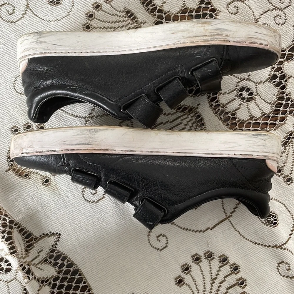 Rag & Bone Kent Leather Velcro Strap Sneakers